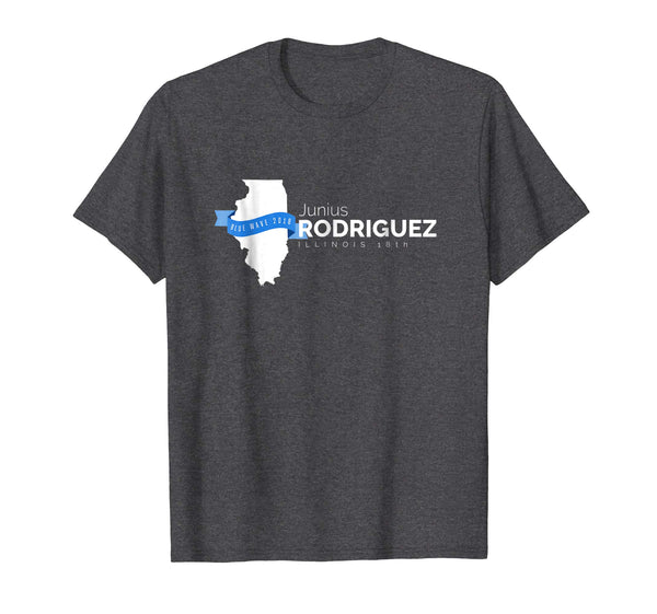 Junius Rodriguez Illinois 18th 2018 Midterms Tshirt