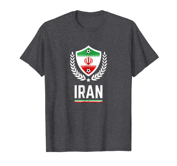 Iran Soccer Jersey 2018 Flag Iranian Football Team Fan Shirt