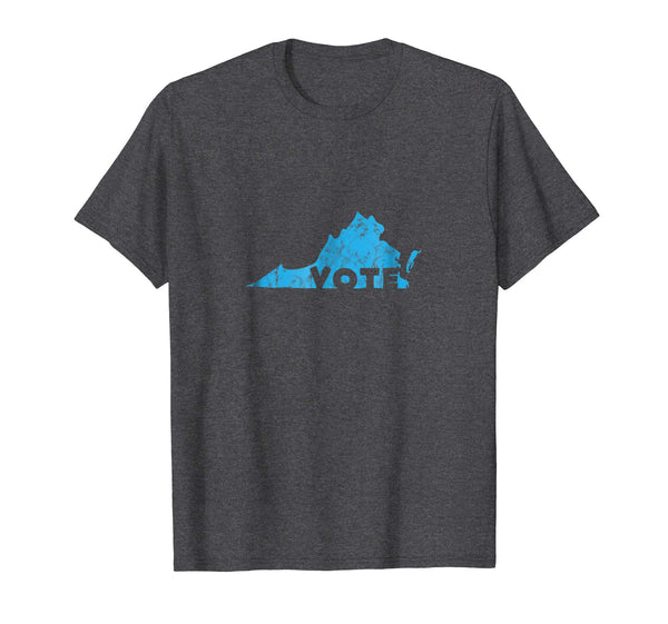 Virginia Democrat Vote Blue Liberal Midterm Election Tshirt