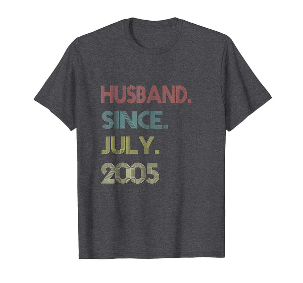 13th Wedding Anniversary - Husband Since July 2005 Shirt