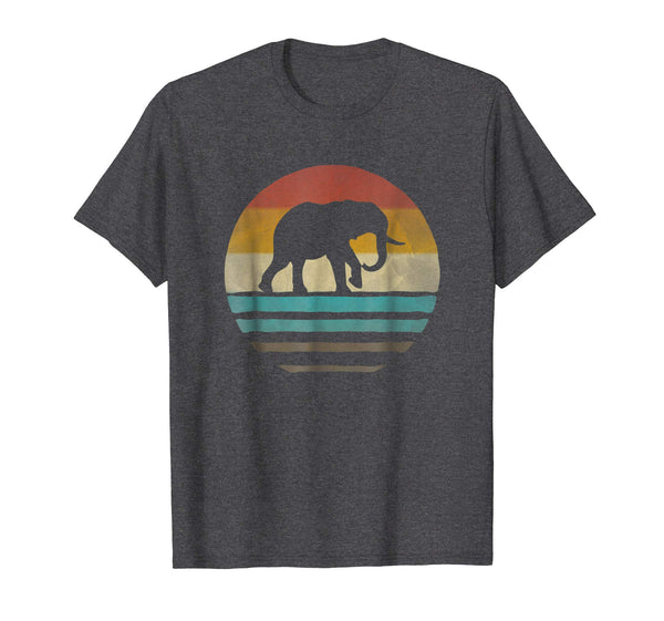 Elephant Shirt Retro Vintage 70s Boho Distressed Women Men