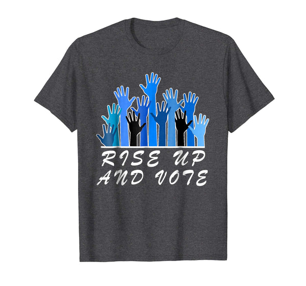 Blue Wave T Shirt Rise Up Vote Democrat Midterms 2018 Gift