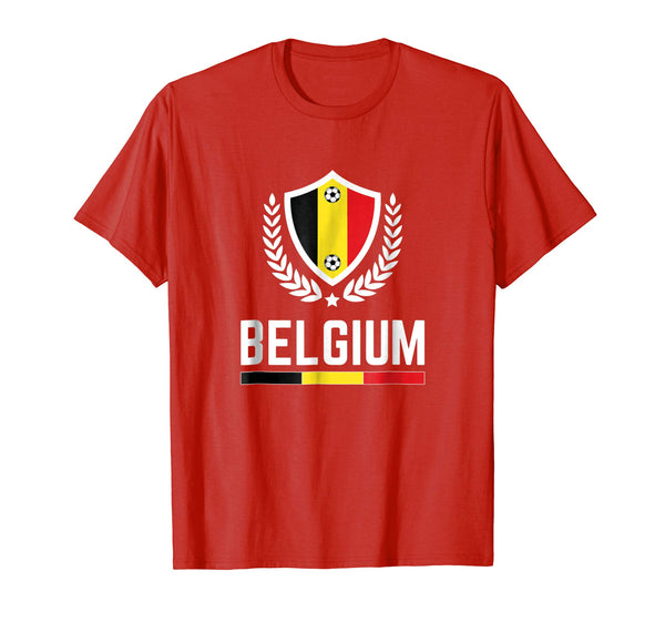 Belgium Soccer Jersey 2018 Belgian Football Team Fan Shirt