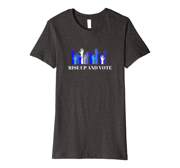 Blue Wave T Shirt Rise Up Vote Democrat Midterms 2018 Gift