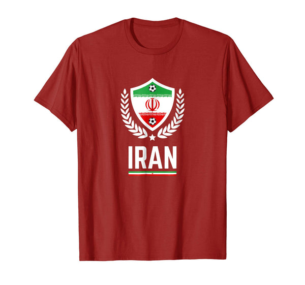 Iran Soccer Jersey 2018 Flag Iranian Football Team Fan Shirt