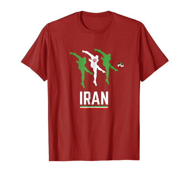 Iran Soccer Jersey 2018 Flag Iranian Football Team Fan Shirt