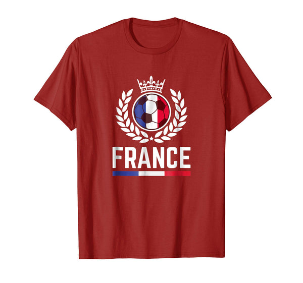 France Soccer Jersey 2018 French Flag Football Team Shirt