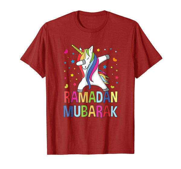 Dabbing Unicorn Ramadan Kareem Mubarak Muslim Islam Shirt