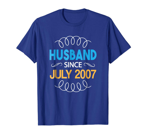 Mens Best Husband Since July 2007, 11 th Wedding Anniversary Gift