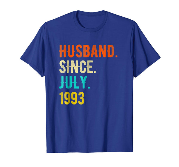 Mens Best Husband Since July 1993 25th Wedding Anniversary Gifts