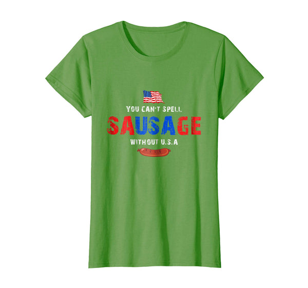 You Can't Spell Sausage Without USA Shirt