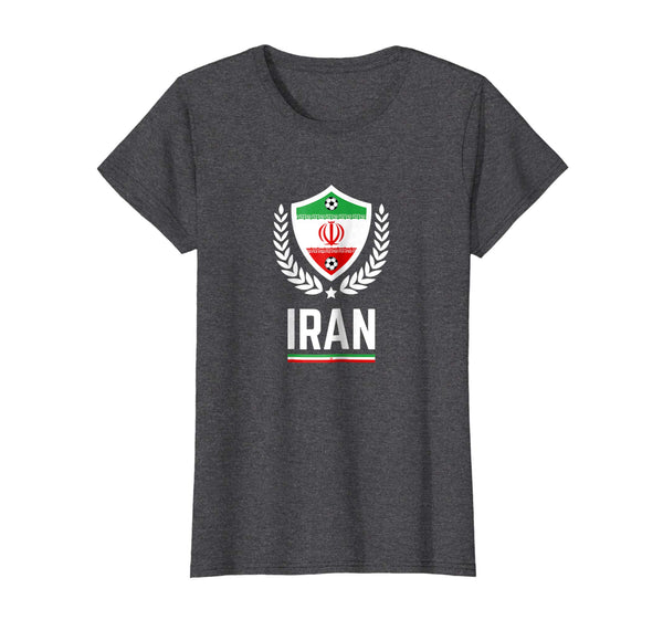 Iran Soccer Jersey 2018 Flag Iranian Football Team Fan Shirt