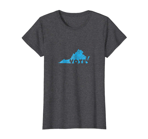 Virginia Democrat Vote Blue Liberal Midterm Election Tshirt