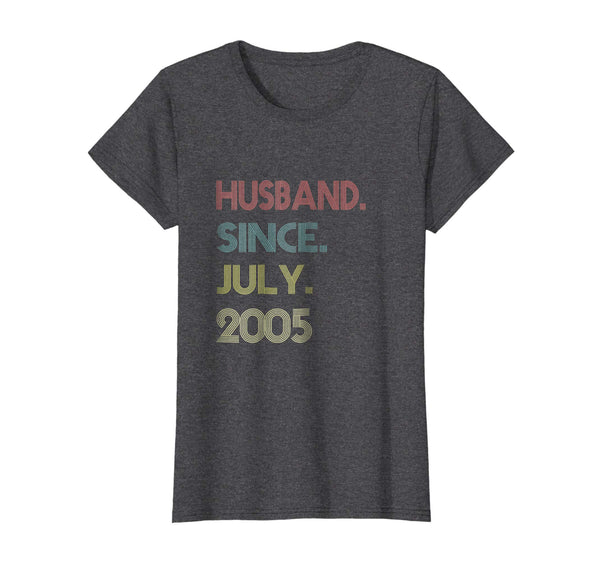 13th Wedding Anniversary - Husband Since July 2005 Shirt