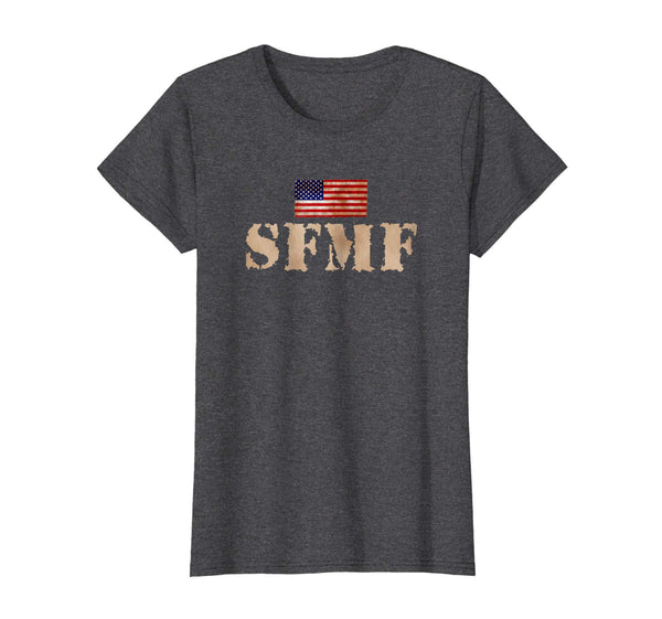 SFMF Military Pride US Flag America 4th Of July Gift Shirt