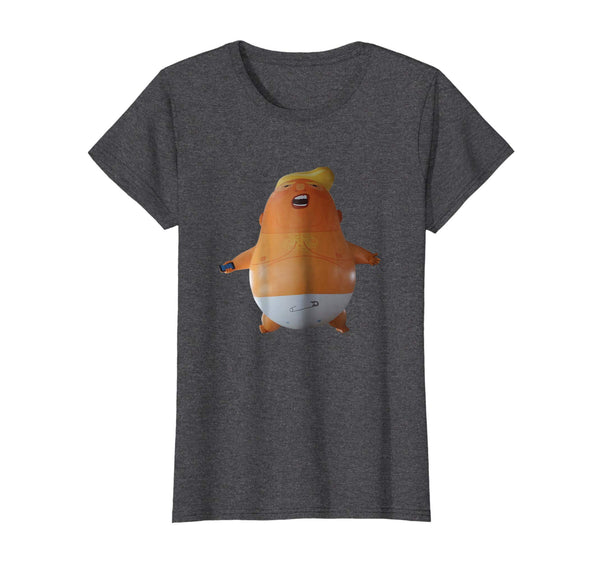 FUNNY ANGRY TRUMP BABY BALLOON TSHIRT FOR YOUTHS AND ADULTS