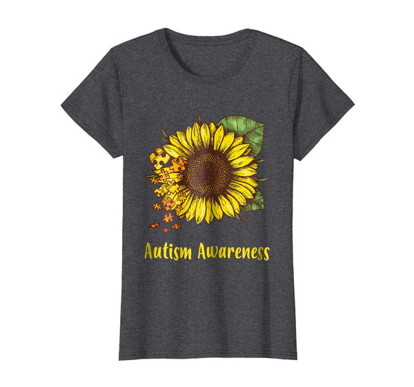Autism Awareness Sunflower T-Shirt