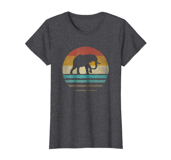 Elephant Shirt Retro Vintage 70s Boho Distressed Women Men