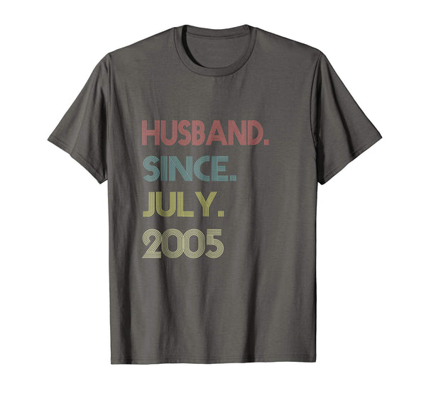 13th Wedding Anniversary - Husband Since July 2005 Shirt
