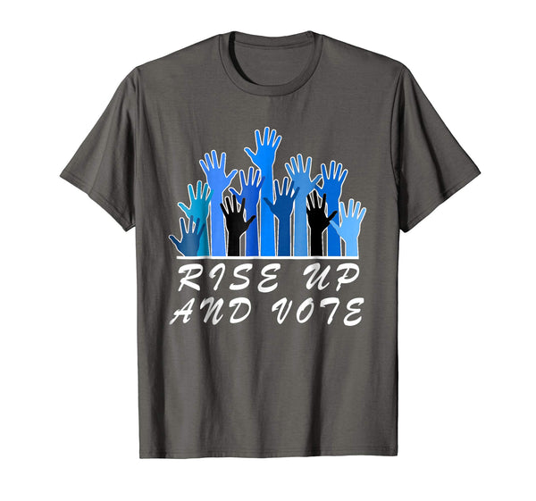 Blue Wave T Shirt Rise Up Vote Democrat Midterms 2018 Gift