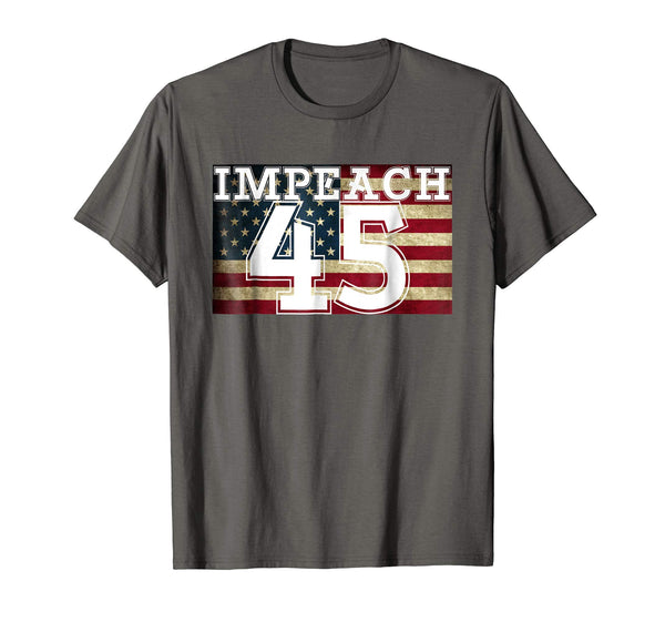 Patriotic Impeach 45 Anti-Trump Protest T-Shirt