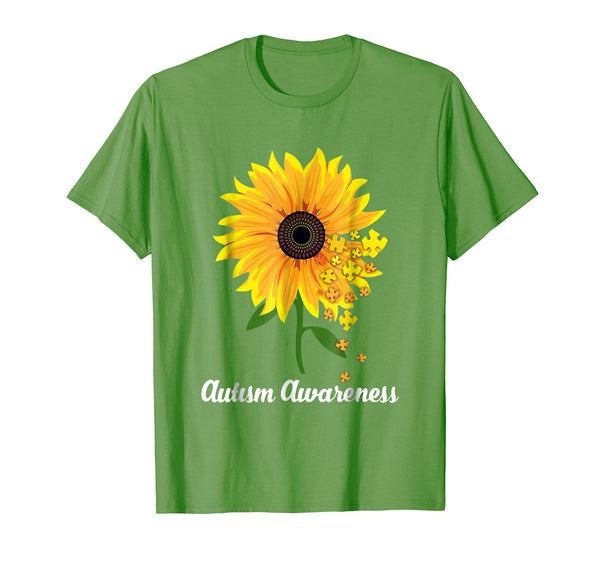 Sunflower Autism Awareness T-Shirt