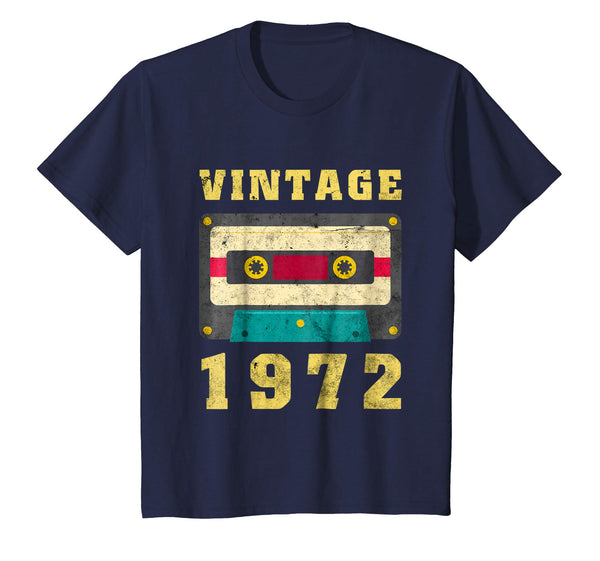 46th Birthday Gift Vintage 1972 Year Old Mixtape T-Shirt