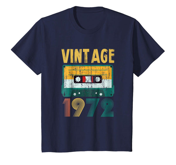 46th Birthday Gift Vintage 1972 Year Old Mixtape Tees