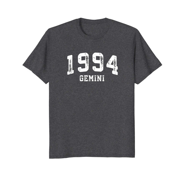 24th Birthday Gift: Vintage 1994 Gemini Zodiac Pride T Shirt