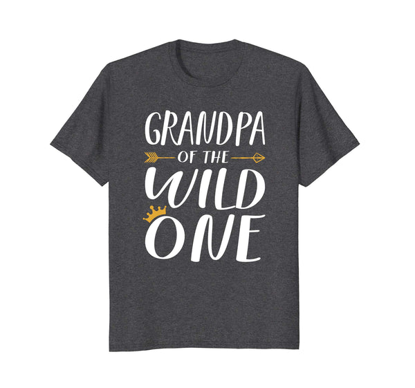 Awesome Grandpa Of The Wild One Thing 1st Birthday Shirt