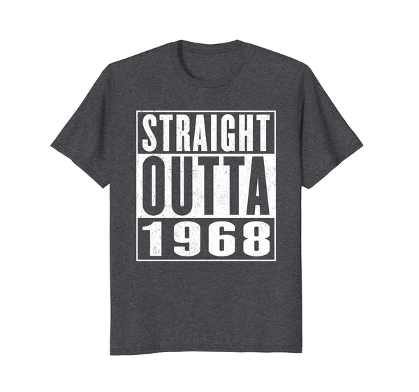 Straight Outta 1968 Shirt Vintage 50th Birthday Gift Shirt