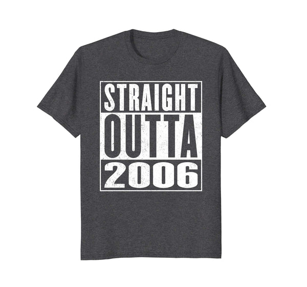 Straight Outta 2006 T-Shirt Vintage 12th Birthday Gift Shirt