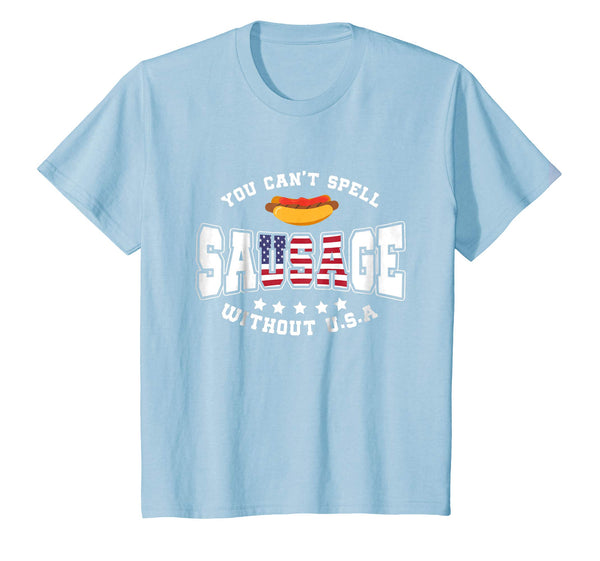 You can't spell sausage without usa T-shirt