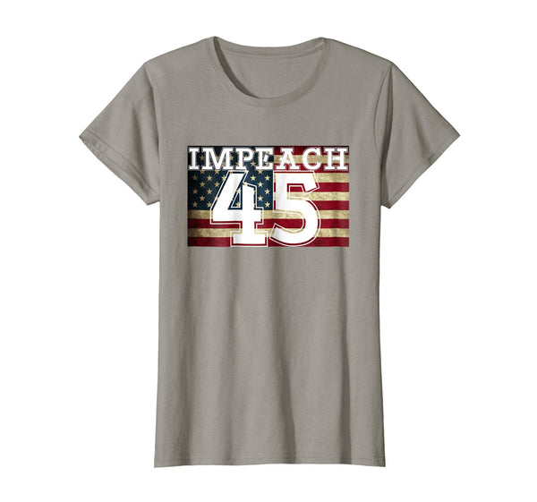 Patriotic Impeach 45 Anti-Trump Protest T-Shirt
