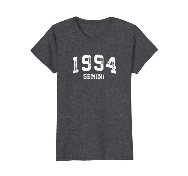 24th Birthday Gift: Vintage 1994 Gemini Zodiac Pride T Shirt