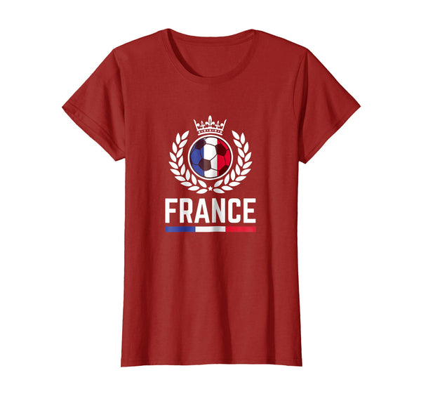 France Soccer Jersey 2018 French Flag Football Team Shirt