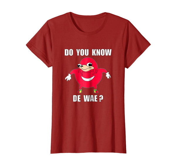 Do You Know The Way Ugandan Knuckle Shirt Funny Meme T-Shirt