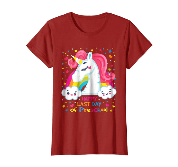 Happy Last Day Of Preschool Teacher Student Grad Gift Shirt