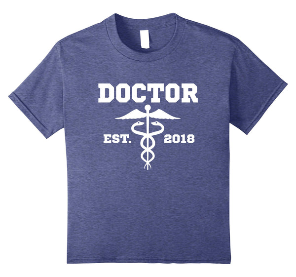 Doctor MD Dr. Graduation Gift T Shirt Doctor Est. 2018