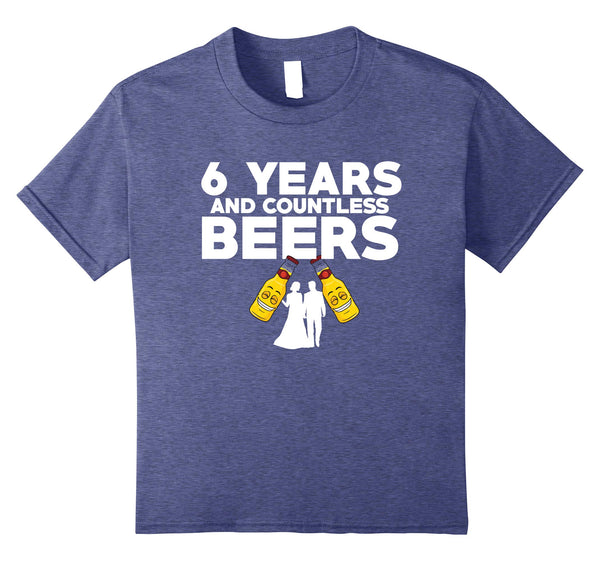 6th Wedding Anniversary T Shirt Funny Husband Love Gift