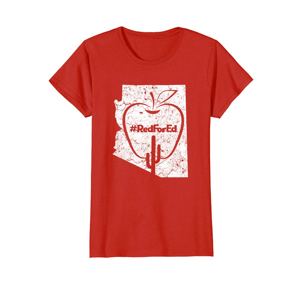 Vintage Red for Ed Arizona Teacher T-Shirt Women Men Kids