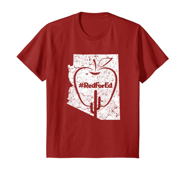 Vintage Red for Ed Arizona Teacher T-Shirt Women Men Kids