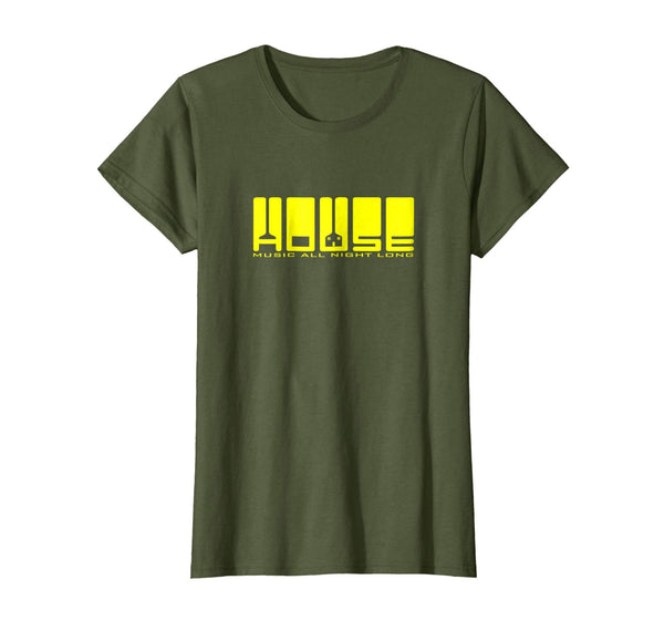 House Music All Night Long T-Shirt