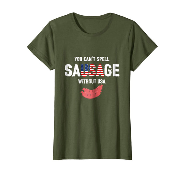 You Can't Spell Sausage Without USA Shirt