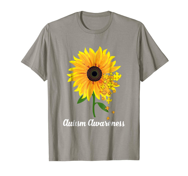 Sunflower Autism Awareness T-Shirt