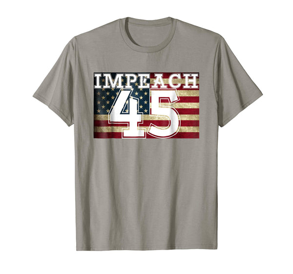 Patriotic Impeach 45 Anti-Trump Protest T-Shirt