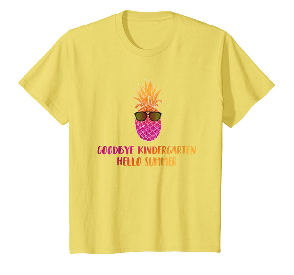 Last Day Teacher Shirt Goodbye Kindergarten Hello Summer