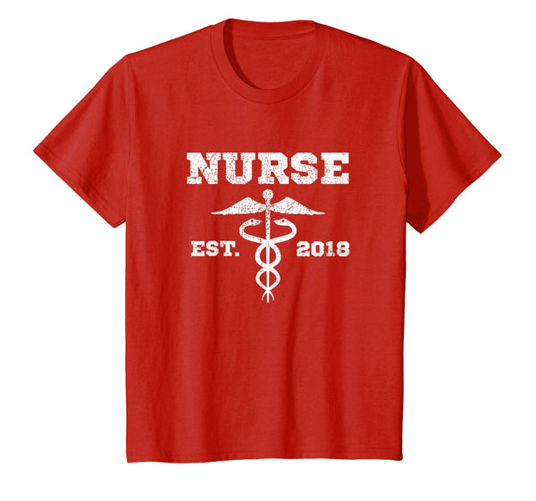 Nurse Nursing Graduation Gift T Shirt Nurse Est. 2018