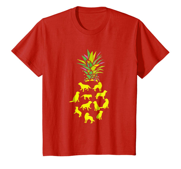 Golden Retriever Pineapple Awesome Tshirt
