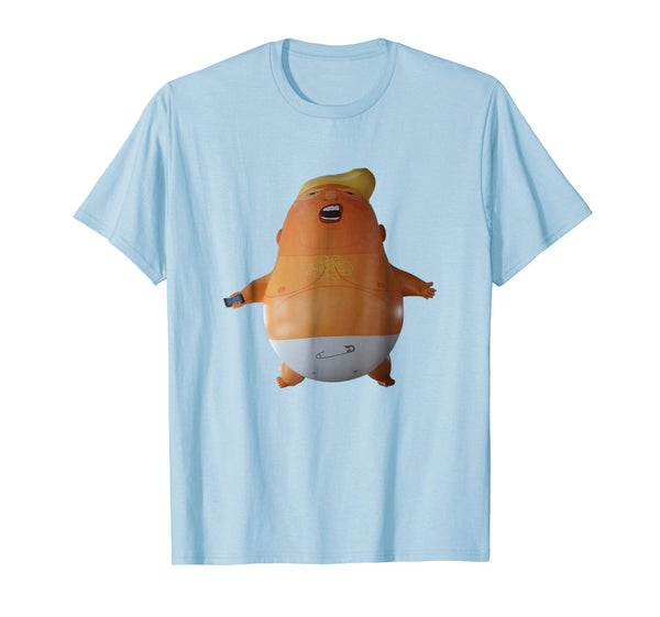 FUNNY ANGRY TRUMP BABY BALLOON TSHIRT FOR YOUTHS AND ADULTS